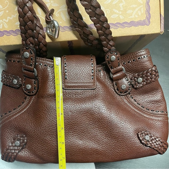 Brighton *NEW* Genuine Leather Shoulder Bag. Size OS - Picture 9 of 16
